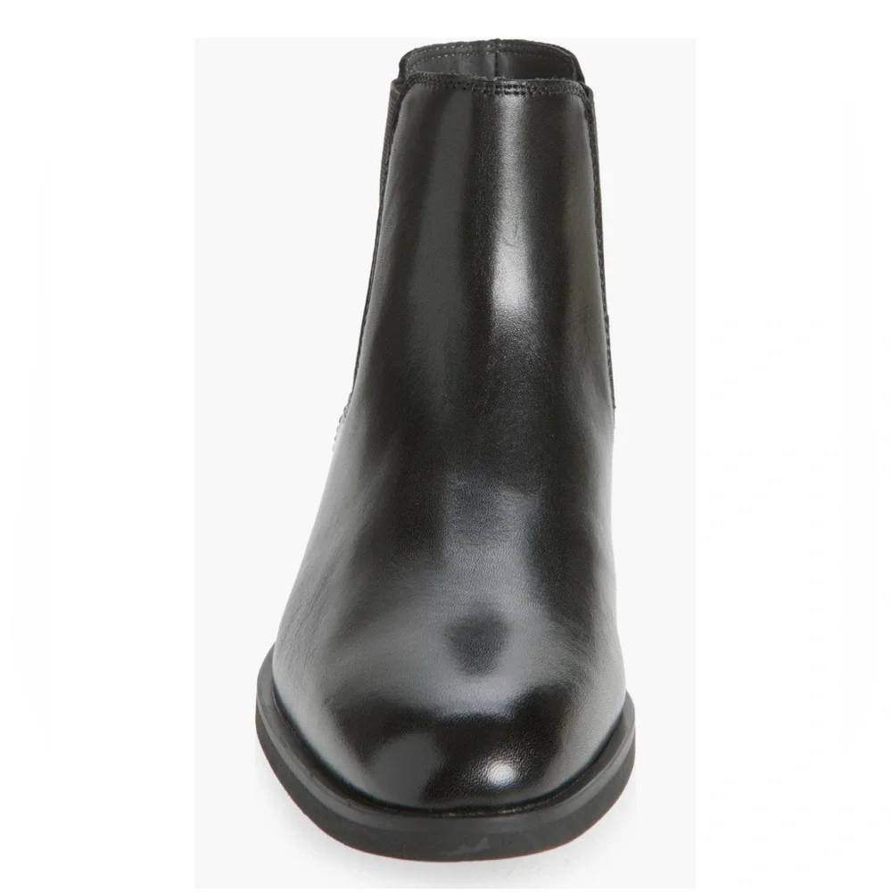 NEW! Nordstrom Leather Chelsea Boot for Men - Size 14 🛵